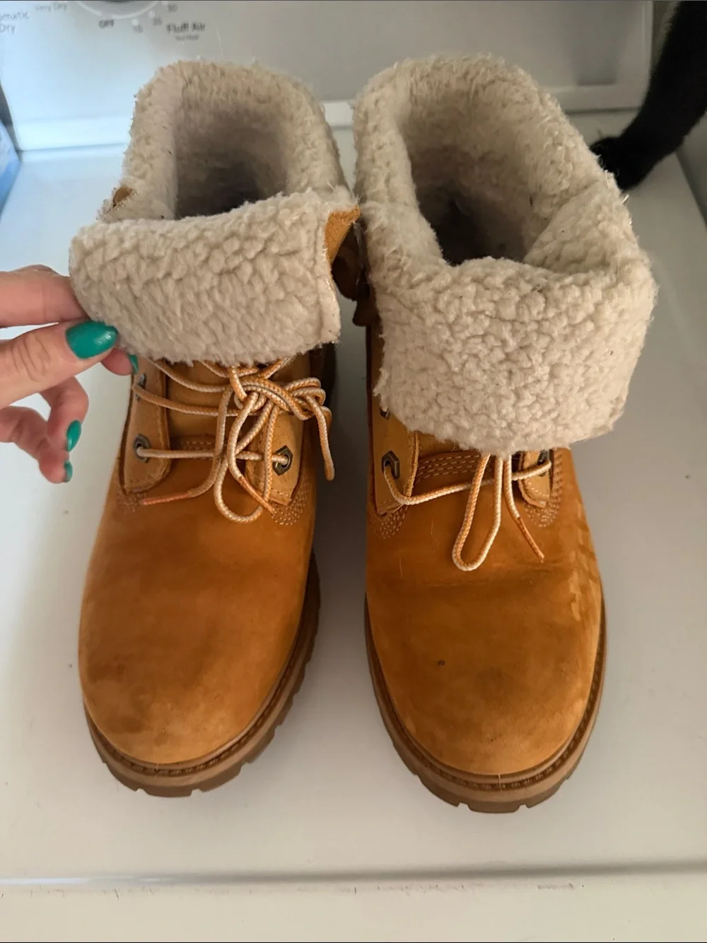 Timberland unisex waterproof boots with fur